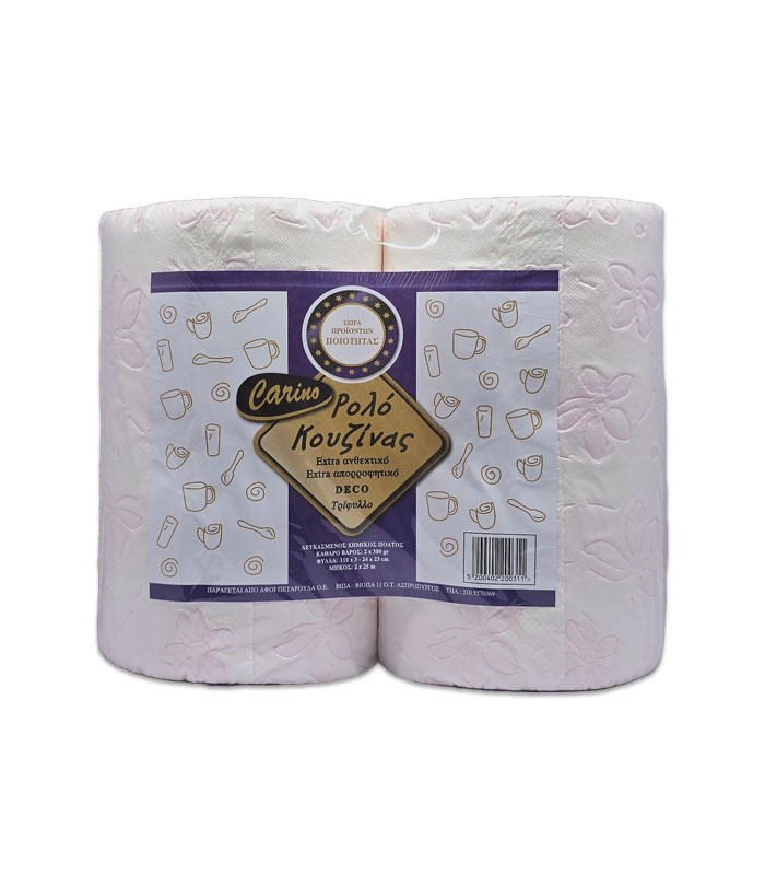 Χαρτί Κουζίνας Carino 3Φ 800gr Διπλό