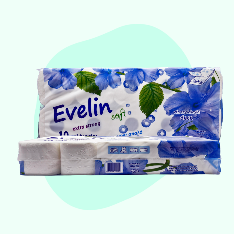 Χαρτιά υγείας Evelin - Χαρτικά Πεταρούδα